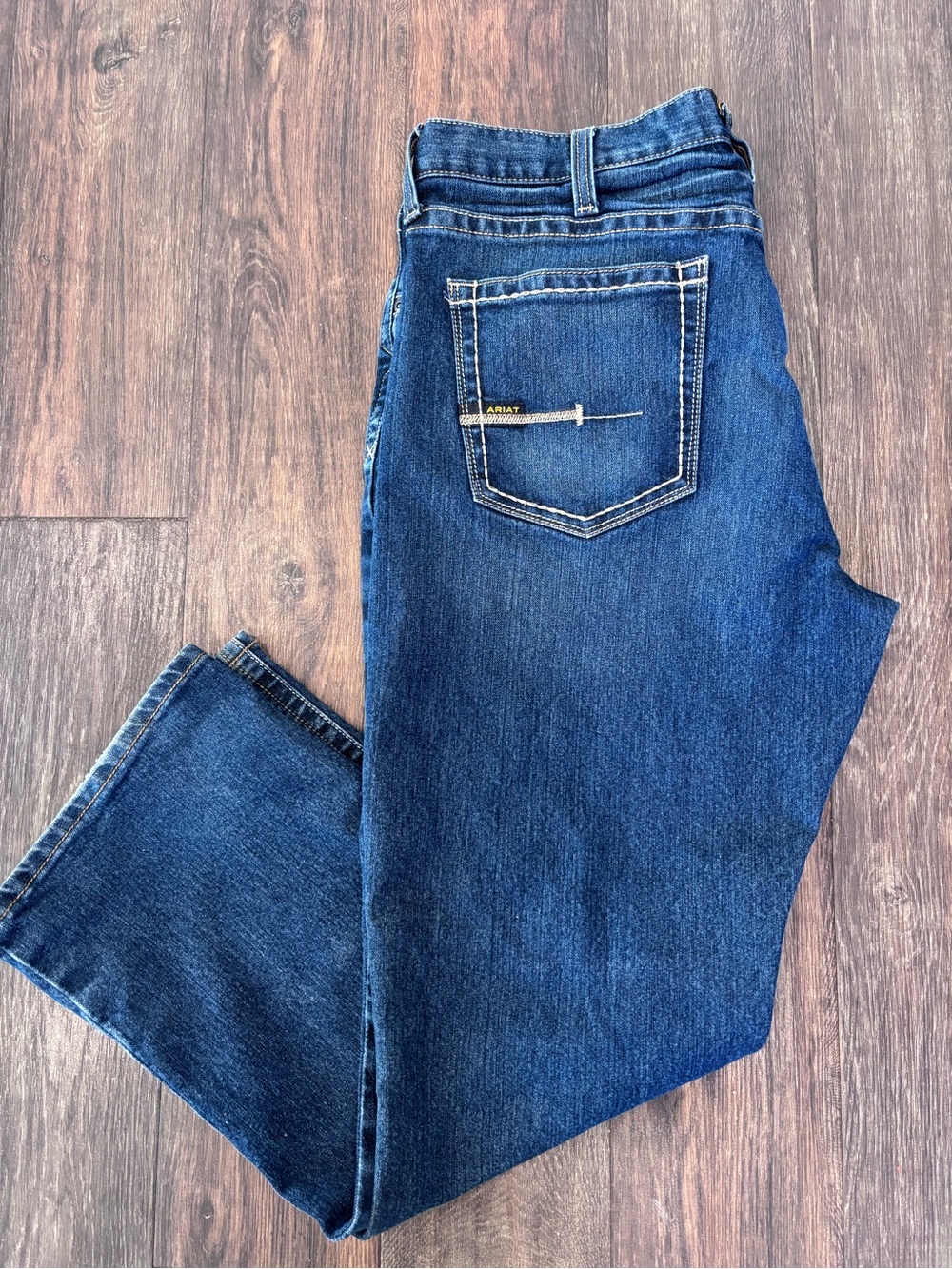 ARIAT REBAR M4 Men’s Low Rise Boot Cut Jeans Size 40/32
